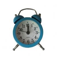 Часы-будильник металл Irit IR-603, синий