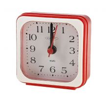 Часы-будильник пластик Салют 3Б-А4-510, красный
