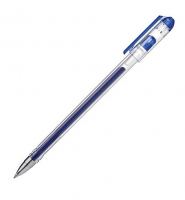 Ручка гелевая синяя 0,5 мм Hatber