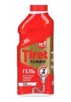 Гель для устранения засоров Tiret Turbo 500 мл