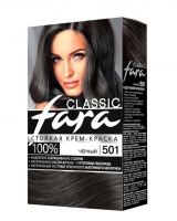 Краска для волос Fara classic тон 501 черный